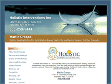 Tablet Screenshot of holisticinterventionsinc.com